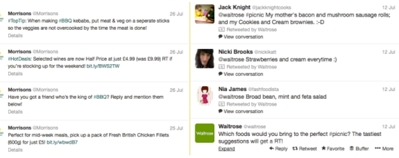 @Morrisons vs @Waitrose – who is more engaging on Twitter? 